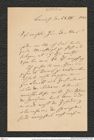 Nachlass Franz Steindachner, Brief von Ludwig Heinrich Philipp Döderlein an Franz Steindachner (28.08.1882), Inv.Nr. 109.02, Seite 1